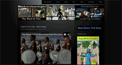 Desktop Screenshot of blackarchaeologist.com